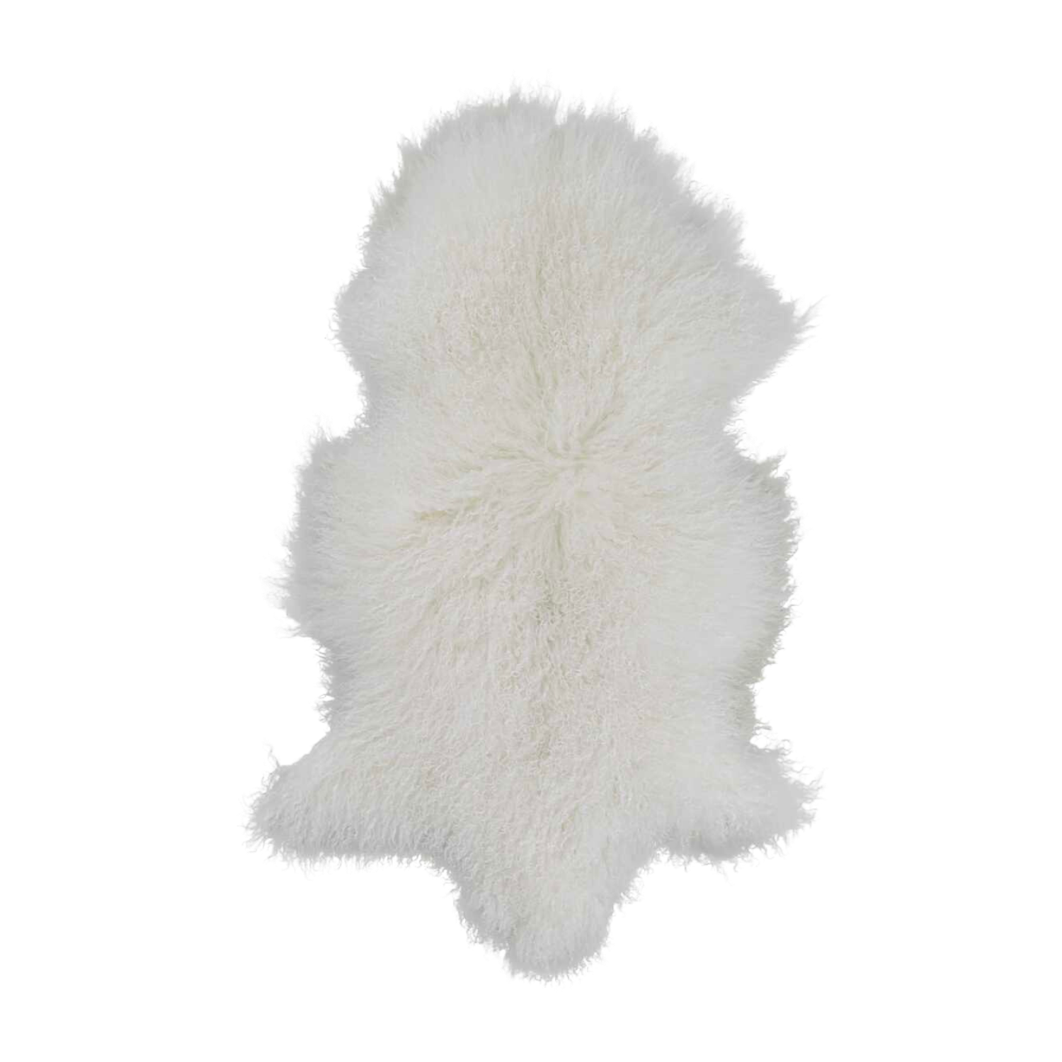 Tibetan Curly White Sheepskin